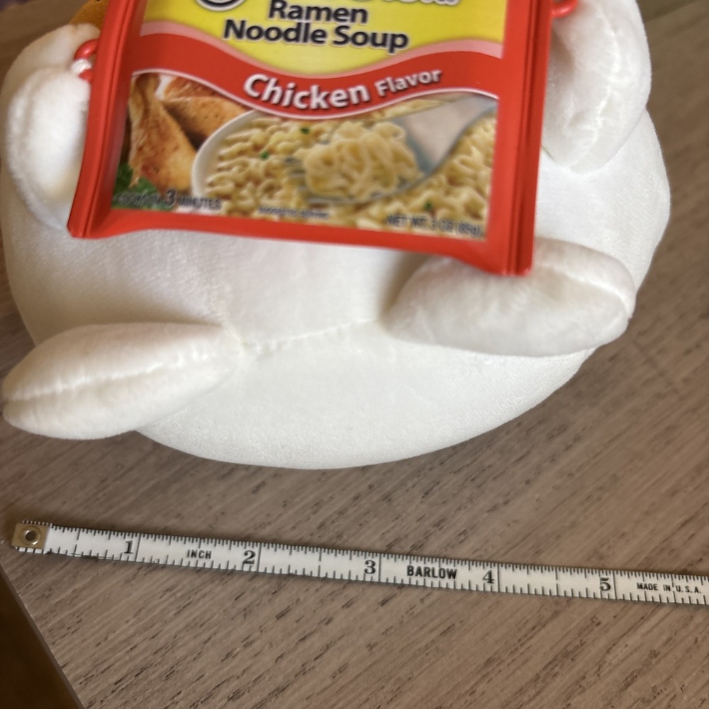Snackles Benji Maruchan Ramen Noodle Soup Chicken Flavor Mascot Plush 5" Tall - Picture 7 of 7